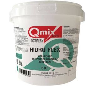 Гидроизоляция однокомпонентная HIDRO FLEX 3 кг (фото)